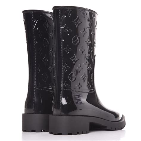 botte de pluie louis vuitton|Bottes de pluie Louis Vuitton Noir taille 40 EU en Caoutchouc.